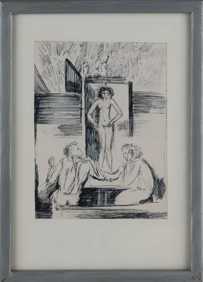 Шафранский Александр Степанович. Сюжетная композиция. 1980-е годы.
