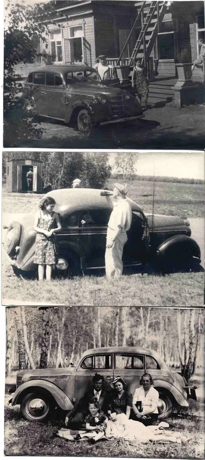 7 фотографий «Автомобиль «Москвич-400». 1950-е годы.