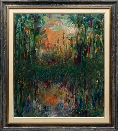 Шашков Юрий Павлович. Лесной пруд. 2000-е годы.