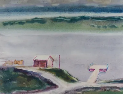 Юнтунен Суло Хейккиевич. Каменный остров. 1965.