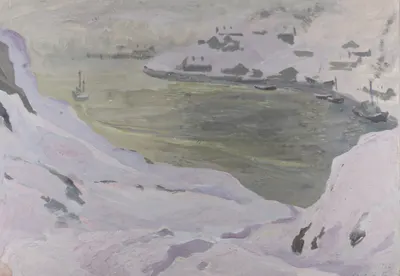 Назаров Константин Борисович. Розовая бухта. 1966.