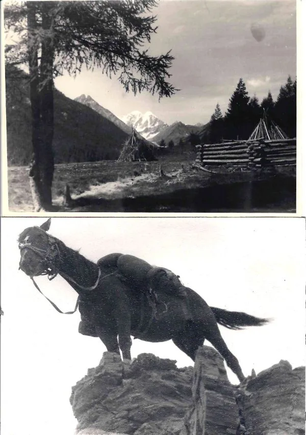 13 фотографий ""Экспедиции в горы"". СССР, 1950-е - 1960-е годы. — фото 1