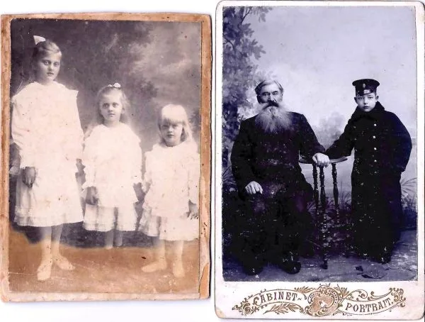 6 кабинетных фотографий. Россия, нач. XX века. — фото 3