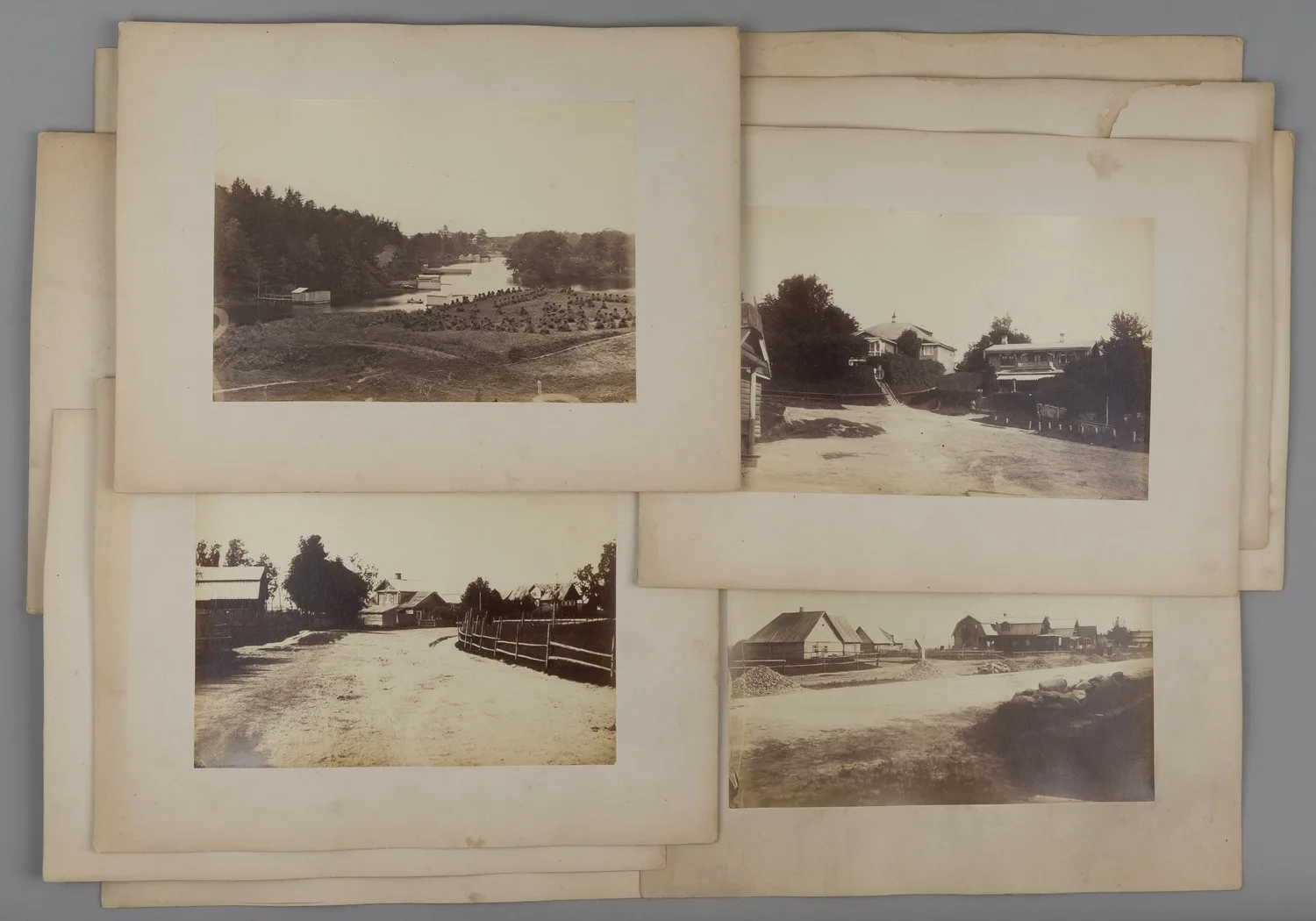 11 фотографий «Окрестности дачного посёлка». Россия, кон. XIX - нач. XX века. — фото 1