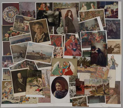 67 открыток «Искусство». СССР, 1920-е - 1930-е годы.