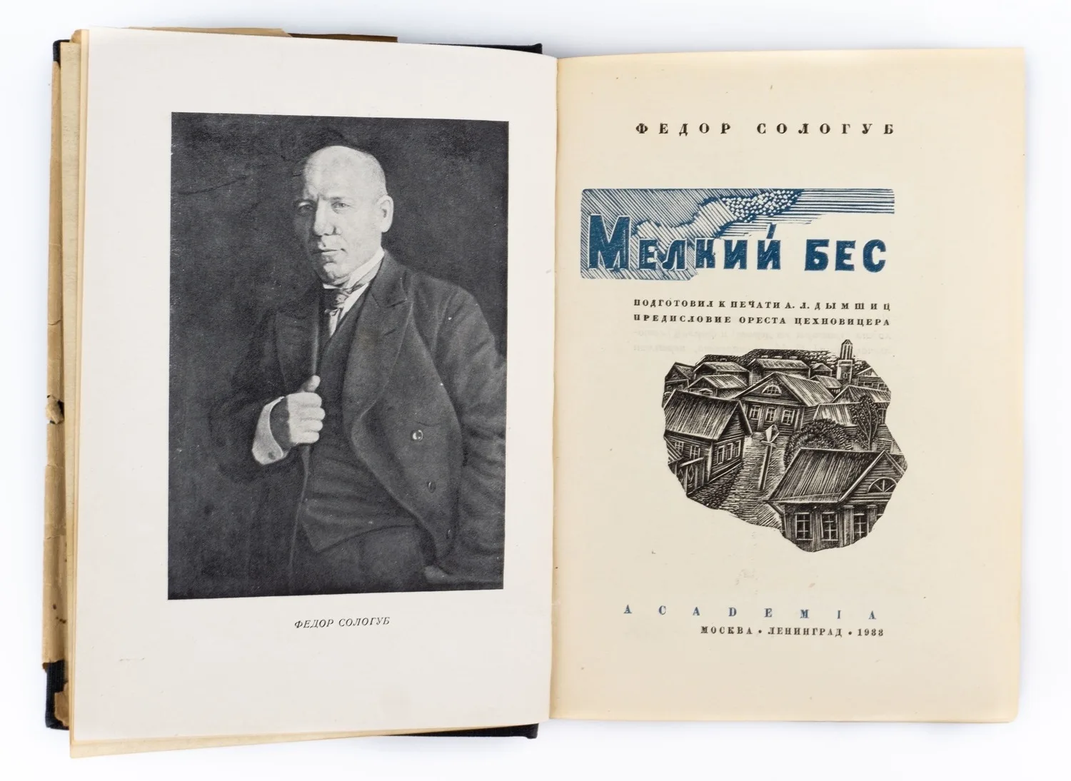 (Оформл. С. Пожарского) Сологуб Ф.К. Мелкий бес; Предисл. О.В. Цехновицера. — фото 3