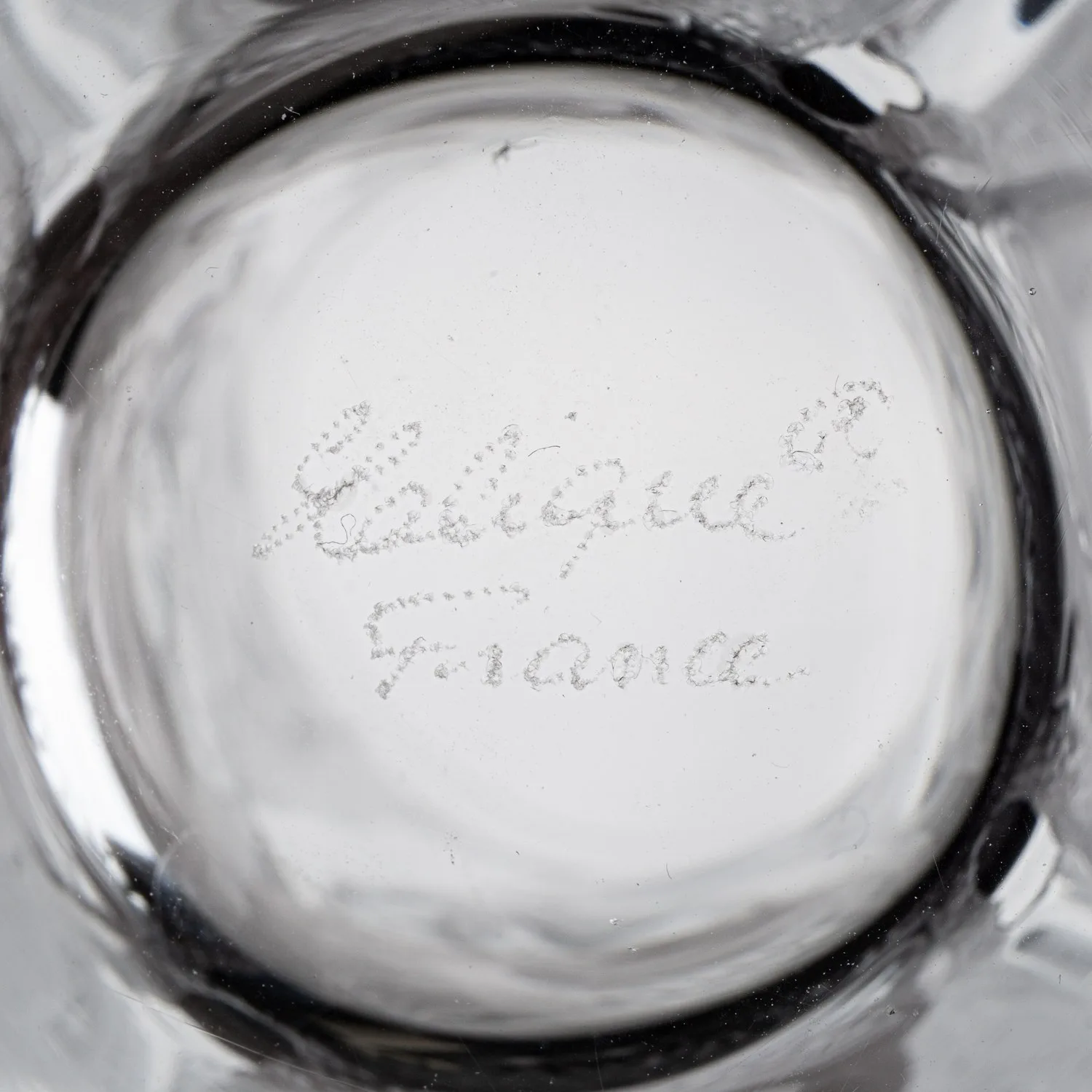 Парные стаканы с изображением сов. Франция, фирма Lalique, 1990-е годы. — фото 3
