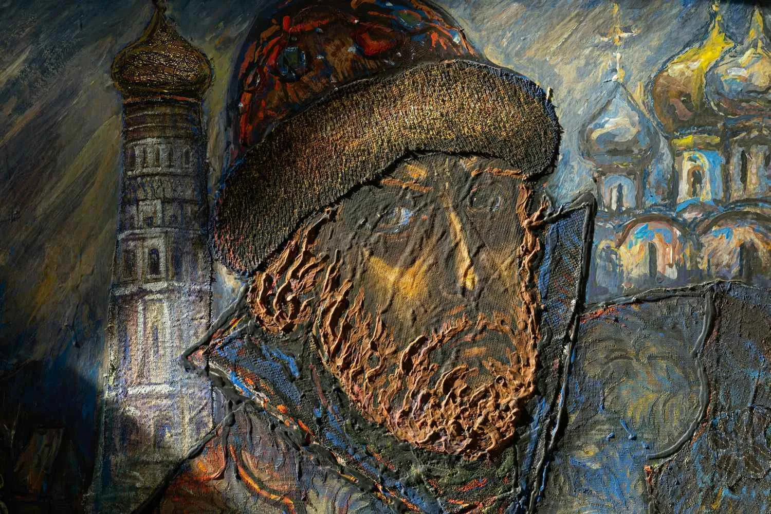 Гусев Юрий Александрович. Сомнения. Из цикла ""Русь"". 1986. — фото 2